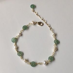 Beaded Pearl Bracelet